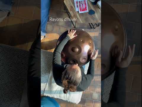 Soleil rasant de l’hiver ..E Amara 20 @AyasaInstruments . #handpan #music #percussion #zen