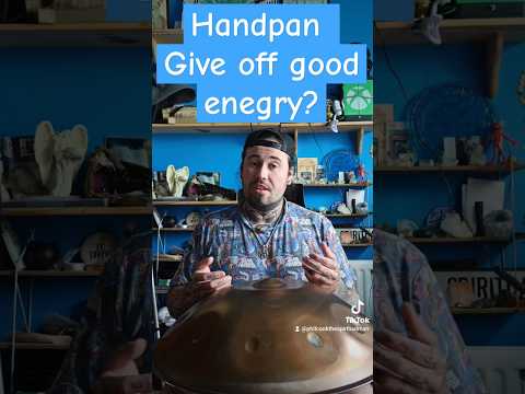 Handpan give off a lot of good energy? #handpan #energy #spiritual #world #good #crystals #healing