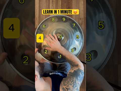 Learn this HANDPAN song in 1 minute 🫡