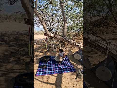 Handpan solo improvisation #shorts #handpan