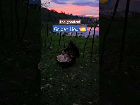 Handpan at the Golden moments #shorts