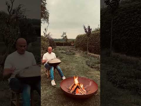 You Need to Hear This Handpan by the Campfire 🔥
