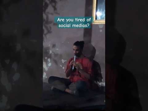 Are you tired of social media? | Handpan & Flute #shorts