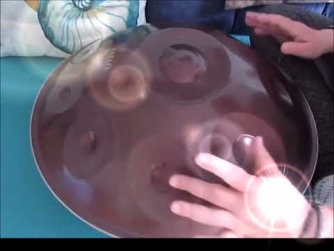 "HeyYOU" - Kleine Ballade - First Song on YATAO Handpan D KURD 10