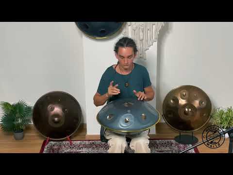 Kita Pantam | A2 Kurd 8 | Nitrated Steel | 440Hz | A2/ E F G A B C E