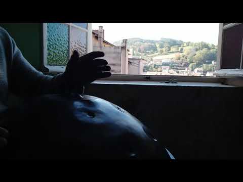 Some more harmonic minor vibes | Jean-Matthieu B. Handpan (phone recording)