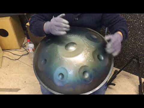 Decorated Handpan, G - Hijaz