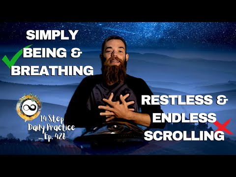 Simply Breathing & Being Exercise | Guided Meditation & Handpan Sounds - ASMR | Ep. 428