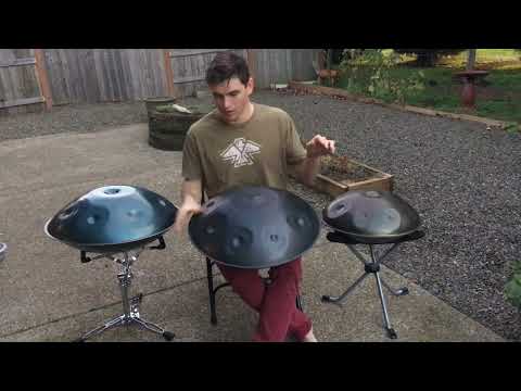 Leap Frog (Makai, Sierra Sound Sculpture, Pantheon Steel Handpans)