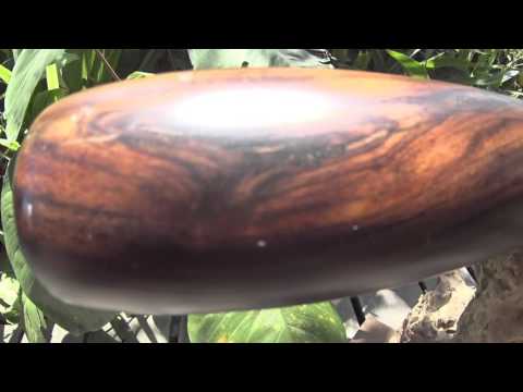 Didgeridoo from hard PALISANDER wood 210 sm - C#