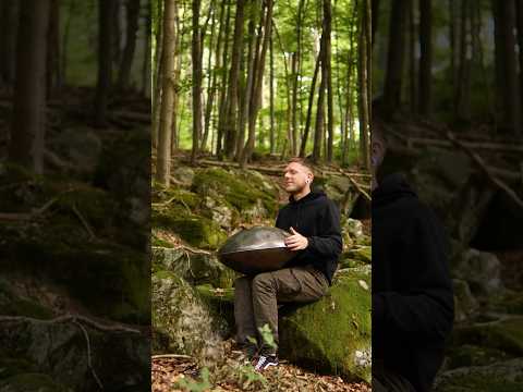 Playing Handpan in the Forest #432hz #handpan