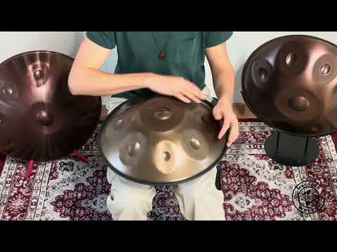Spirit Wave Mini F# Sabye 8 | Edelstahl (Stainless) | 440Hz | Scale: F#/ B C# D# F F# G# A#