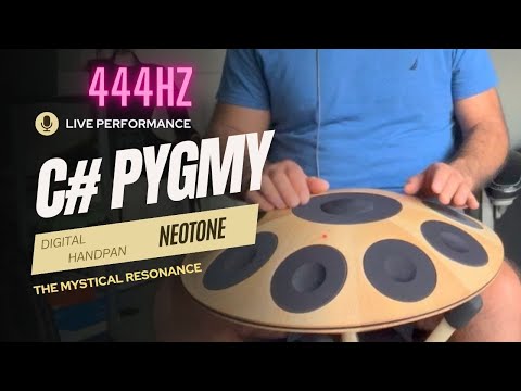 Ocean in a Drop Intro 444Hz The Ethereal Pygmy Scale Pygmy. C# Neotone Digital Handpan