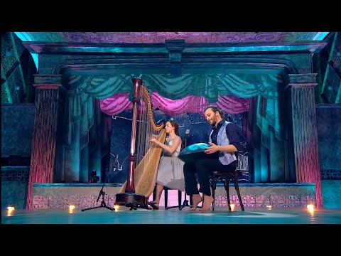 Davide Swarup - "Ebb Tide" amazing Harp and HandPan Music