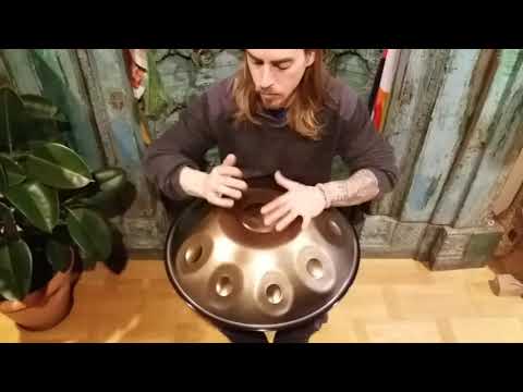 Pantam Handpan F2 low pygmy Mercury Handpan