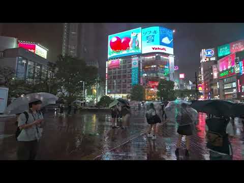Streets of Tokyo | Rainy Handpan Meditation (432 Hz)
