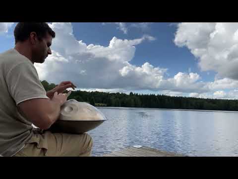 Sequenz of Handpan-Flow at Swedish lake (use🎧)