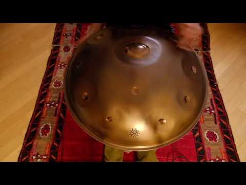 Chilling notes session 1 - A minor 16 variant (Lady Mary) - EDELWEISS HANDPAN