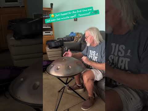 🛸🎶🦋  First Touch Handpan Surprises!!   Soooooo fun!!!  🦋🎶🛸