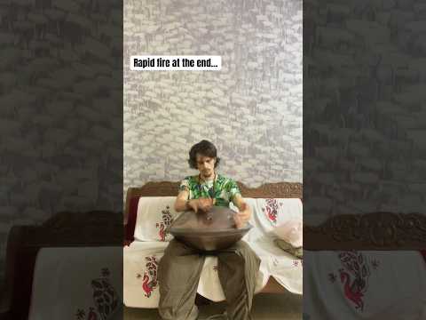 Evening flow improvisation -(rapid fire at the end) ​⁠  #handpan #handpanlove #music