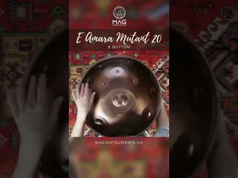 E Amara Mutant Handpan – Slow, Emotional Melody