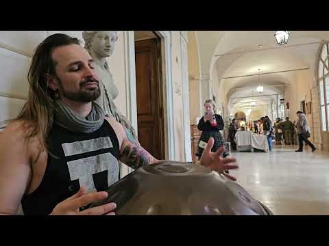 Handpan in an Art Gallery
