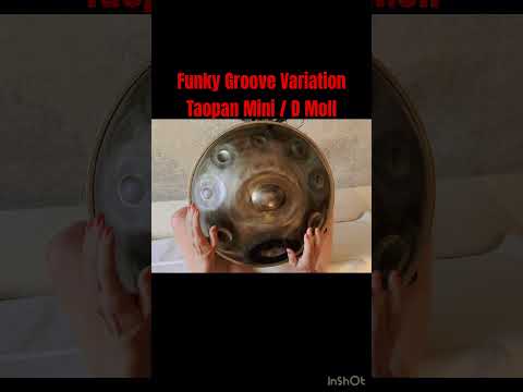 Groove Variation | freie Impro auf der Mini Taopan in D Moll Variation #groove #handpanmusic