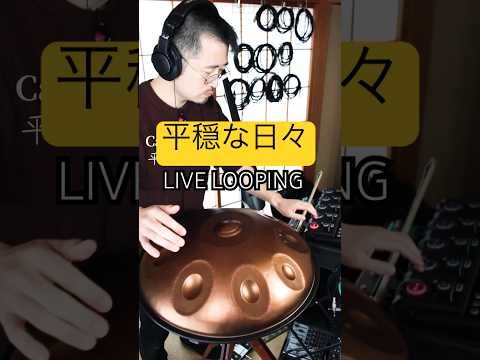 「平穏な日々」 LIVE LOOPING #handpan #handpanmusic #hangdrum #ハンドパン #music #livelooping #looping