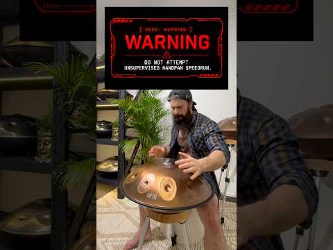 Playing Handpan Until I Pass Out