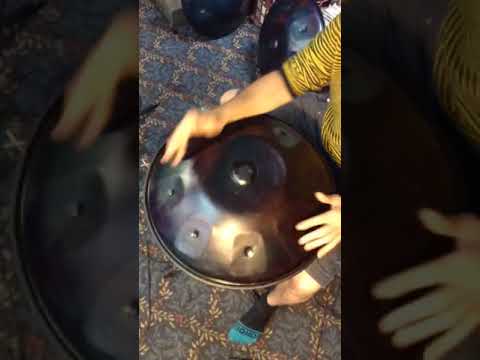 Ebmaj7 Handpan with looper