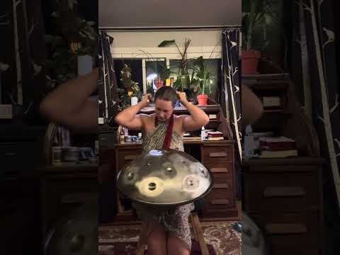 Working on Watermark by Enya on handpan. Little progress. No accidentals.