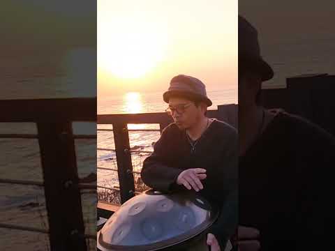 「癒音Ⅴ 霞 -YUON-」恋人岬の夕凪8 Hiroyukeeeeee handpan #meditationmusic #癒音yuon