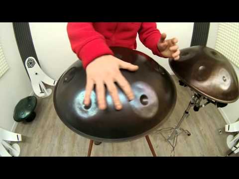 Handpan Review - BlessPan 2016 Mystic 7 - Impro Track2 -