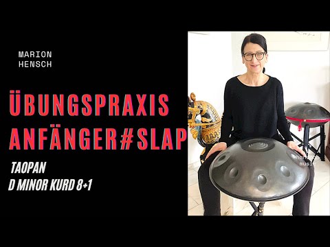 Handpan Tutorial | Groove mit Slap | D Minor Kurd 8+1 #handpanmusic #handpanworkshop
