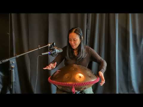 "Ebbs and Flows" - handpan: c# harmonic minor 22 Handromeda