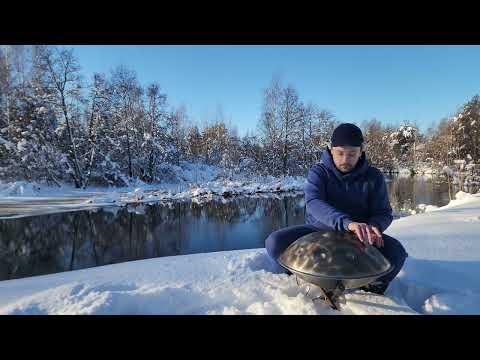 ivaru - snow dunes/снежные дюны #handpan #music #percussion #chill #winter #musician #hijaz
