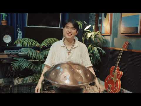 Handpan cao cấp (1111 Hz) | H-ShantiPan F# Low Pygmy 19 - Ember Steel | Demo by Chí Hùng
