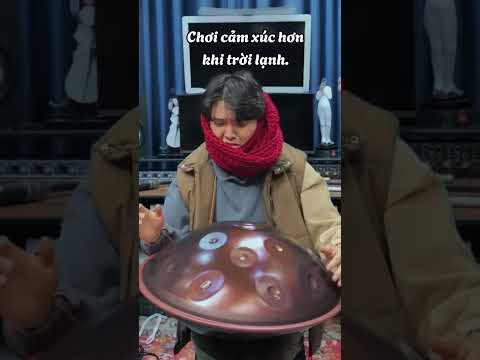 Lạnh run cả tay 🥶 #healing #handpan #hangdrum #music