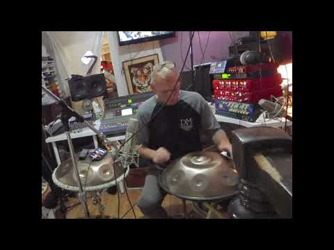 Lullabye Live Improv   Pansmith handpan Rick Kloog