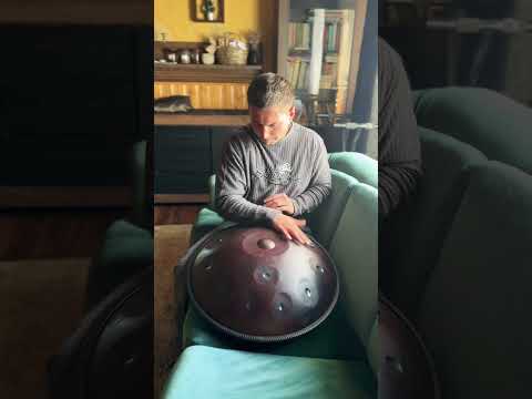 Cool hand pan rhythmic#music #hang#percussion #instrumental
