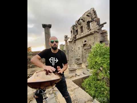 عزف هاندبان في السويدءا/سوريا انس الحلبي /Handpan music in syria alswida by Anas Alhalabi