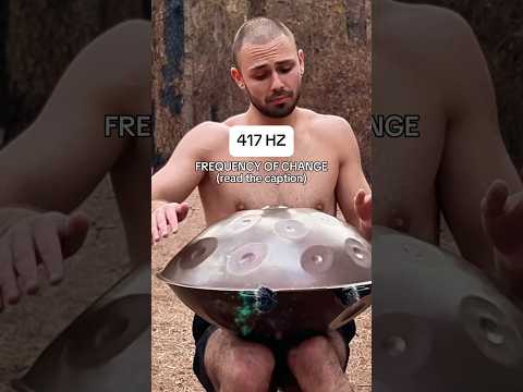 417 HZ is effective in facilitating change, transformation, and healing. #shorts #handpan #healing