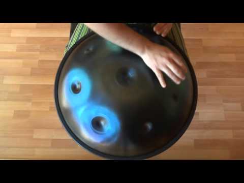 HandPan 🛸 Halo Pantheon Steel 🎼 Equinox 8