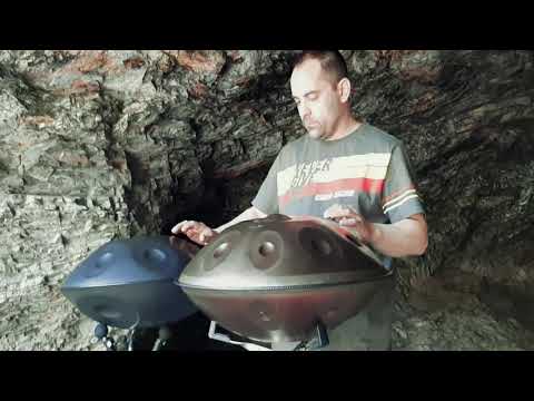 HANDPAN B2 AMARA CELTIC . A2 PYGMY . CUEVAS VIDEMALA . PEÑA FURADA