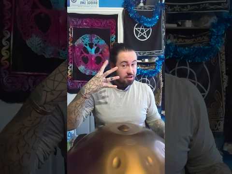 Lesson 4 double hitting notes for extra effect #handpan #lesson #learning