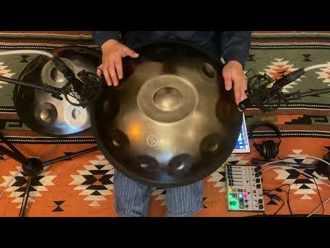 BeatRise 「StartSonic」Handpan - D Kurd 10 - Gold #handpan #handpandrum #handpans #handpanmusic