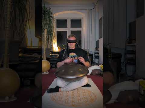 #handpan #pantam #blindfolded #percussion #handpanmusic