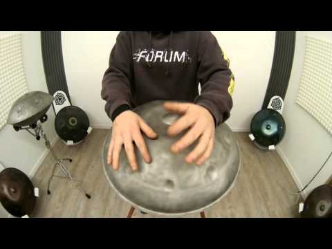 Handpan Review Vision 2015 Fancy Scale: (Jibuk) Mixolydian (E) A B C# D E F# G A