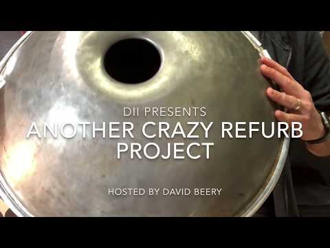 Dii: Another Crazy Refurb Handpan Project!