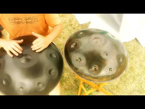 Handpan Summer Sessions 2018 Ep 2/5 - Melody Exploration F Equinox Meraki & OMana (Jean-Matthieu)